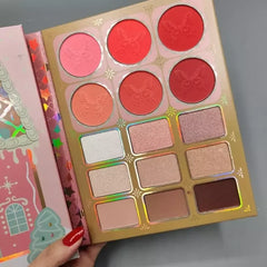 Igoodco Makeup Eyeshadow, Highlighter, Contour, Blush Palette
