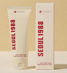 K-Secret Seoul 1988 Snail Mucin 93% + Rice Cream - 100ml - Made in Korea