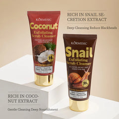 KORMESIC Coconut Exfoliating Scrub Cleanser 100g