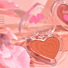 Kevin & coco 4-COLOR Heart Shape Box Airy Mousse Blush