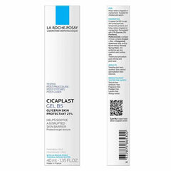 La Roche-Posay Cicaplast Gel B5 Glycerin Skin Protectant 21%, For Dry, Chapped Skin - 40ml