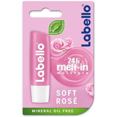 Labello Soft Rose Lip Balm – 4.8g
