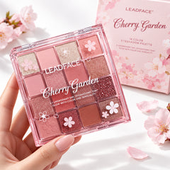 Lead Face Cherry Garden - 16 Colors Eyeshadow Palette