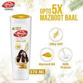 Lifebuoy Silky Soft Milk Protein + Mustard Oil Strength Shampoo 370ml