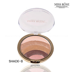 MISS ROSE 5 in 1 Eye Shadow & Highlighter Palette