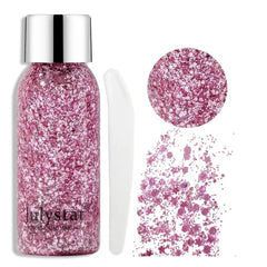 July Star Makeup Glitter Liquid Eye Shadow - 30ml