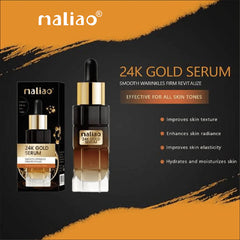 Maliao 24K Gold Serum for Smoothing Wrinkles & Revitalizing Skin - 30ml