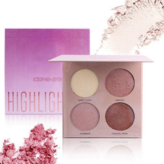MISS ROSE Highlighter Palette - 4 Color