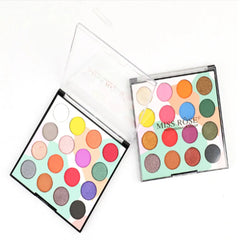 Miss Rose Matte And Shimmer makeup Eyeshadow Palette - 16 Color