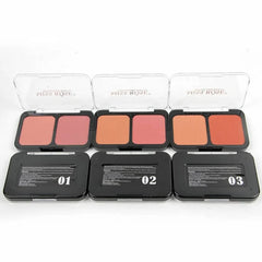 Miss Rose 2 Color Blush Palette