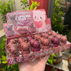 Mocallure - Bear Keychain Matte Lip Gloss