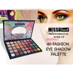 Miss Touch Eyeshadow Palette - 40 Colors