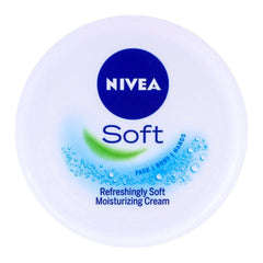 Nivea Soft Refreshingly Soft Moisturizing Cream, Jojoba Oil + Vitamin-E