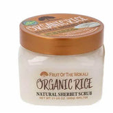 Fruit of the Wokali Organic Rice Natural Sherbet Scrub - 600g