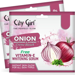 City Girl Onion Brightening & Glowing Creme Bleach