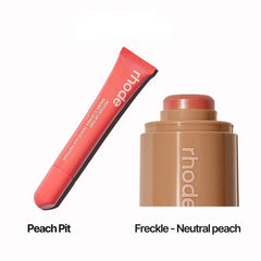 Rhode Blush And Peptide Lip Tint Duo