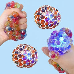 Mesh Squishy Stress Relief Squeeze Grape Balls – Each