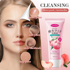 SADOER Organic Fruit Peach Cleanser Oil Control Facial Cleanser - 100gm