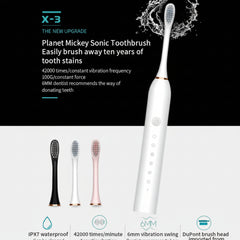 Sonic Electric Toothbrush for Adults IPX7 Waterproof