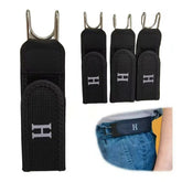 Buckleless Elastic Metal Hook Belts - 2Pcs
