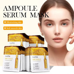SADOER 24K Gold Ampoule Serum Facial Sheet Mask - 25g
