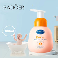 SADOER Baby Calendula Amino Acid Mild Body Wash - 380ml