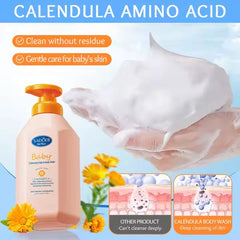 SADOER Baby Calendula Amino Acid Shampoo and Bath Gel - 600ml