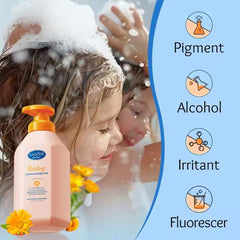 SADOER Baby Calendula Amino Acid Shampoo and Bath Gel - 600ml