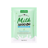 Sadoer Hydrating and Moisturising Hydro Boost Milk Avocado Sheet Mask - 30g