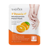 Sadoer Vitamin C Nicotinamide Whitening Hand mask - 35g
