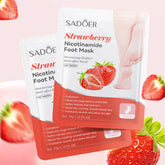 Sadoer Strawberry Nicotinamide Moisturizing Foot Mask - 35g
