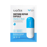 Sadoer Vitamin E Soothing Repair Capsule Facial Sheet Mask
