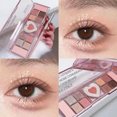 Miss Lara Eyeshadow Palette Shiny - 12 Colors