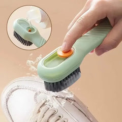 Shoe Cleaning Brush With Liquid Dispenser