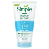 Simple Micellar Facial Gel Wash – Water Boost - 150ml