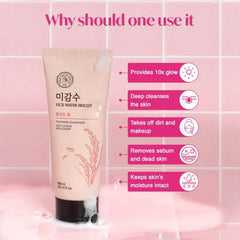 THE FACE SHOP - Rice Water Bright Foaming Cleanser 150ml