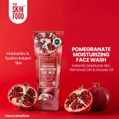 Vibrant Beauty Pomegranate Moisturizing Face Wash - 200ml