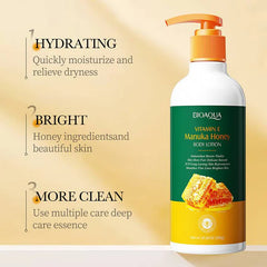 Bioaqua Vitamin E + Manuka Honey Moisturizing Body Lotion - 300g