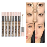 Warda Beauty Cakeless High Coverage Liquid Finish & Waterproof Concealer - 5.0ml