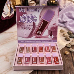 3Q Beauty Shiny Lip Gloss – Pack of 12