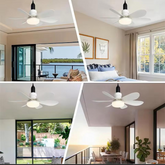 30W E27 LED Ceiling Fan with Remote Control – Dimmable Ceiling Fan Light