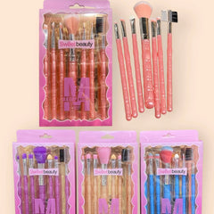 Sweet Beauty Makeup Brush – 7 Pc