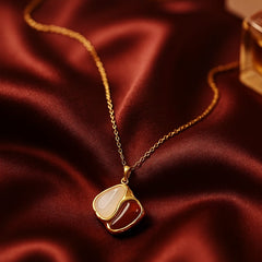 Stainless steel Double stone chain - Each