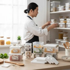 3Pcs Set Multi Purpose Stackable Storage Box Organizer