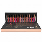 Beauty Genic Stay Matte Aqua Rage Lip Gloss Pack of 12