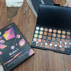 Kashee's Nude Eyeshadow & Highlighter Palette (40 Colors)