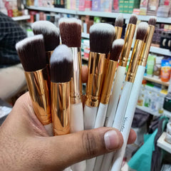 Yuwaku Makeup High Quality Brush - Pack Of 10