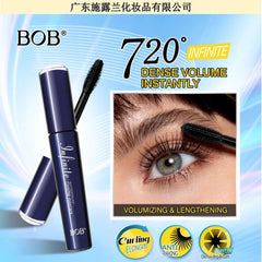 BOB Fast Dense Mascara – Thick Black Curling, Volumizing & Waterproof