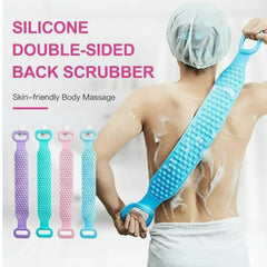 Silicone Double‑Sided Back Scrubber