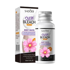 Sadoer Snow Bleach Body White Cream for Sensitive Areas – 30 ml